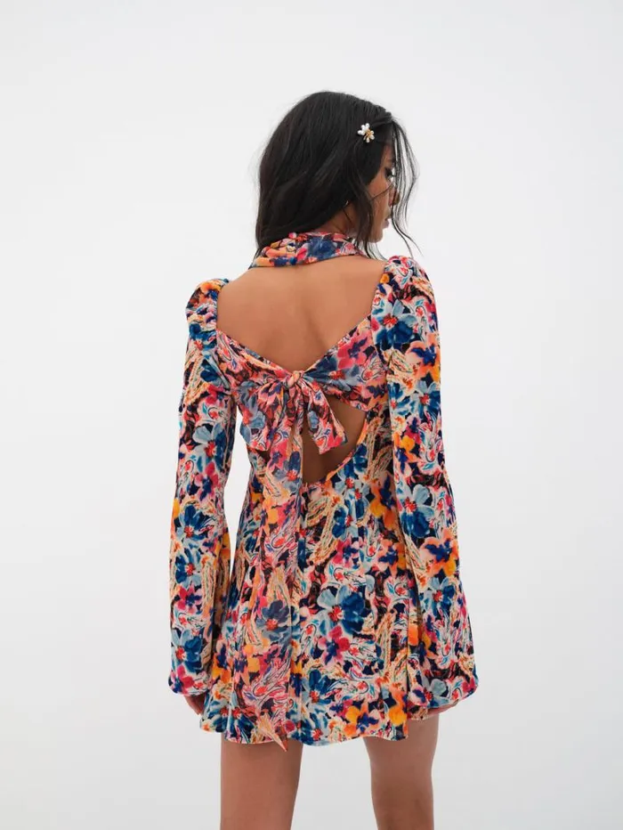 For Love and Lemons Dresses Blake Mini Dress Multi 8211 Women