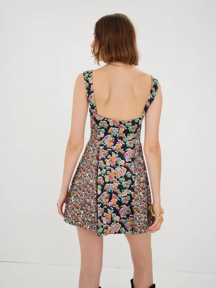 For Love and Lemons Dresses Brookes Mini Dress Multi 8211 Women