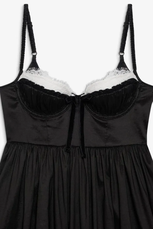 For Love and Lemons Dresses Doris Midi Dress Black 8211 Women
