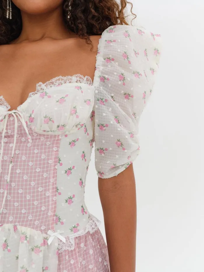 For Love and Lemons Dresses Francine Mini Dress Pink 8211 Women