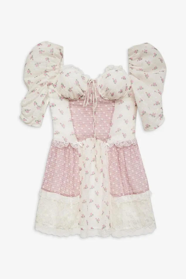For Love and Lemons Dresses Francine Mini Dress Pink 8211 Women