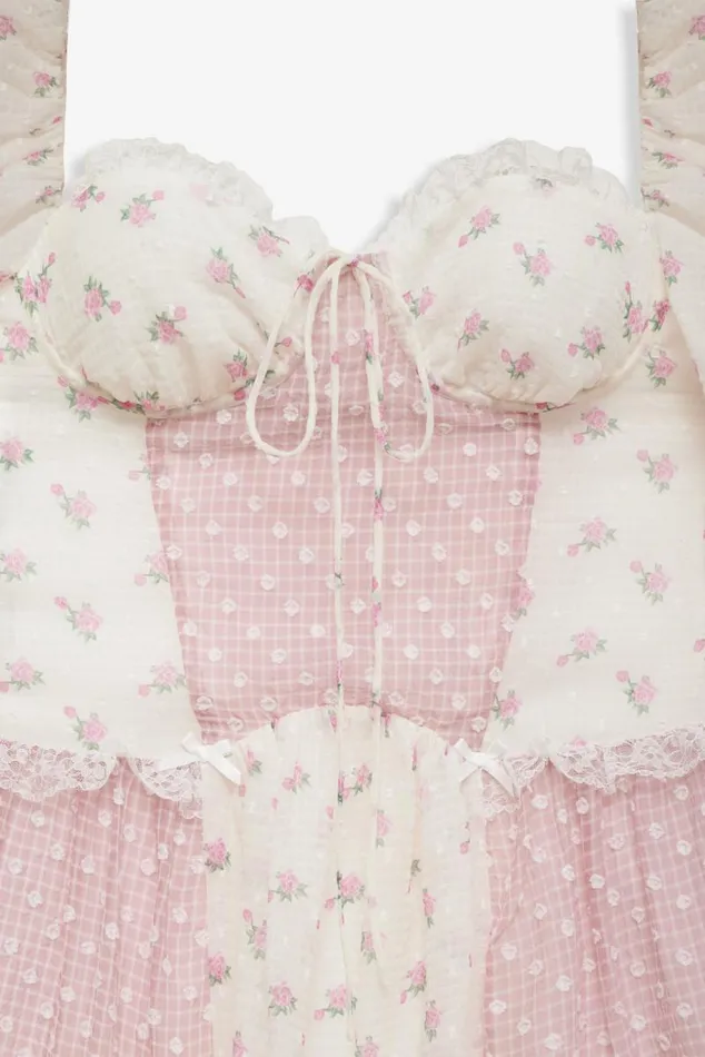 For Love and Lemons Dresses Francine Mini Dress Pink 8211 Women