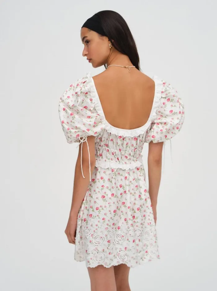 For Love and Lemons Dresses Jackson Mini Dress White 8211 Women For Love and Lemons Dresses Jackson Mini Dress White 8211 Women