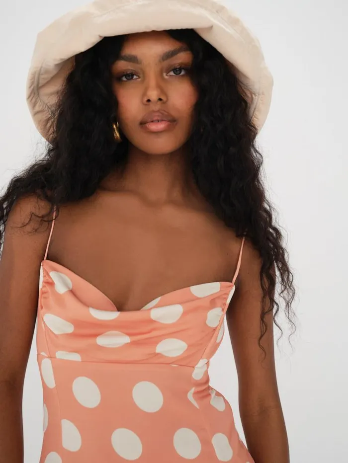 For Love and Lemons Dresses Mirabelle Mini Dress Orange 8211 Women