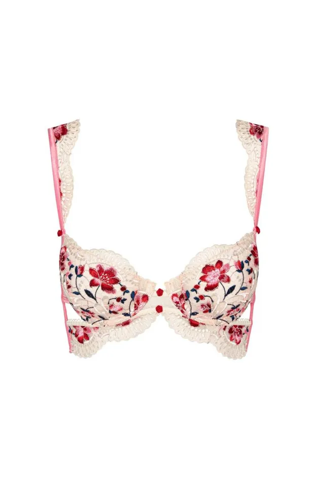 For Love and Lemons Lingerie Festival Rose Bra Ivory 8211 Women