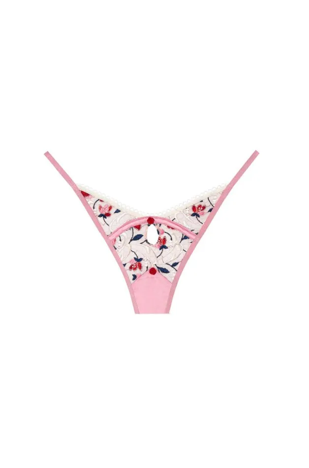For Love and Lemons Lingerie Festival Rose Panty Ivory 8211 Women
