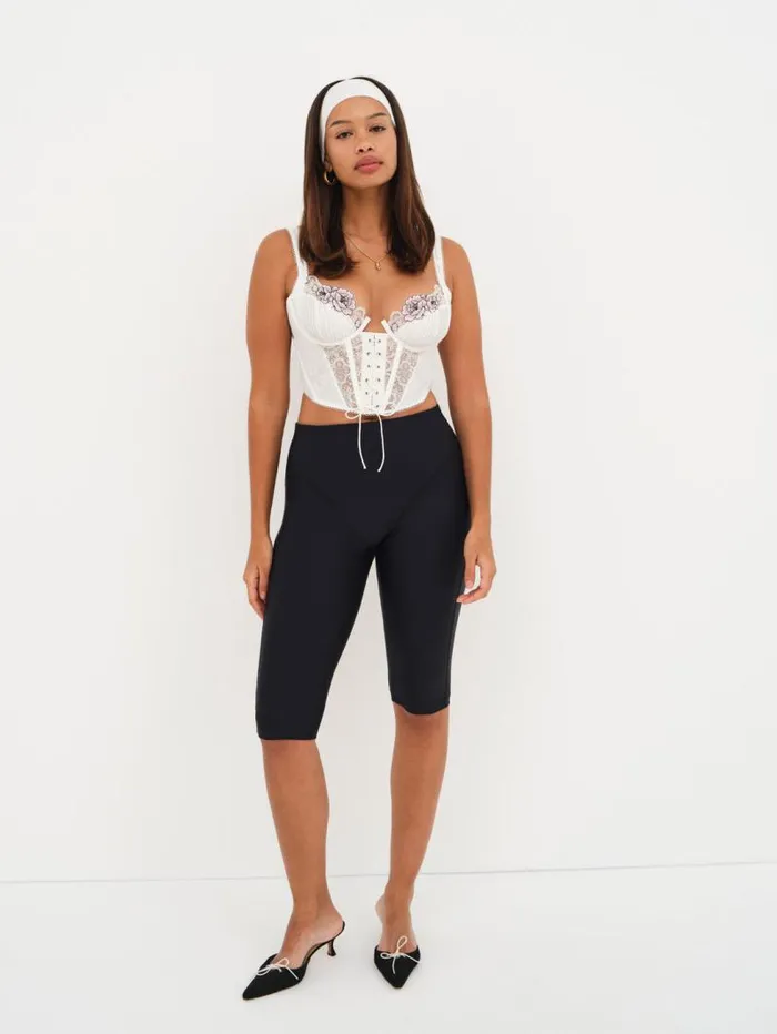 For Love and Lemons Lingerie Marit Bustier White 8211 Women