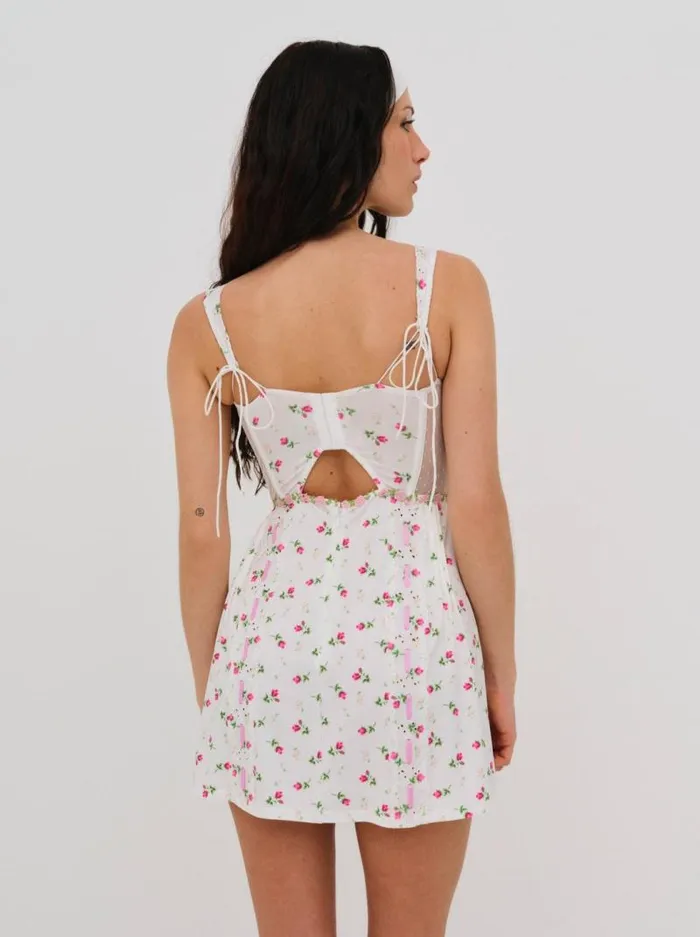 For Love and Lemons Lingerie Xander Slip Dress White 8211 Women