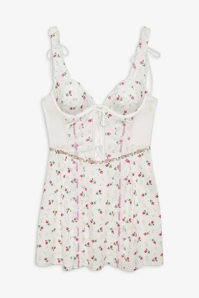 For Love and Lemons Lingerie Xander Slip Dress White 8211 Women