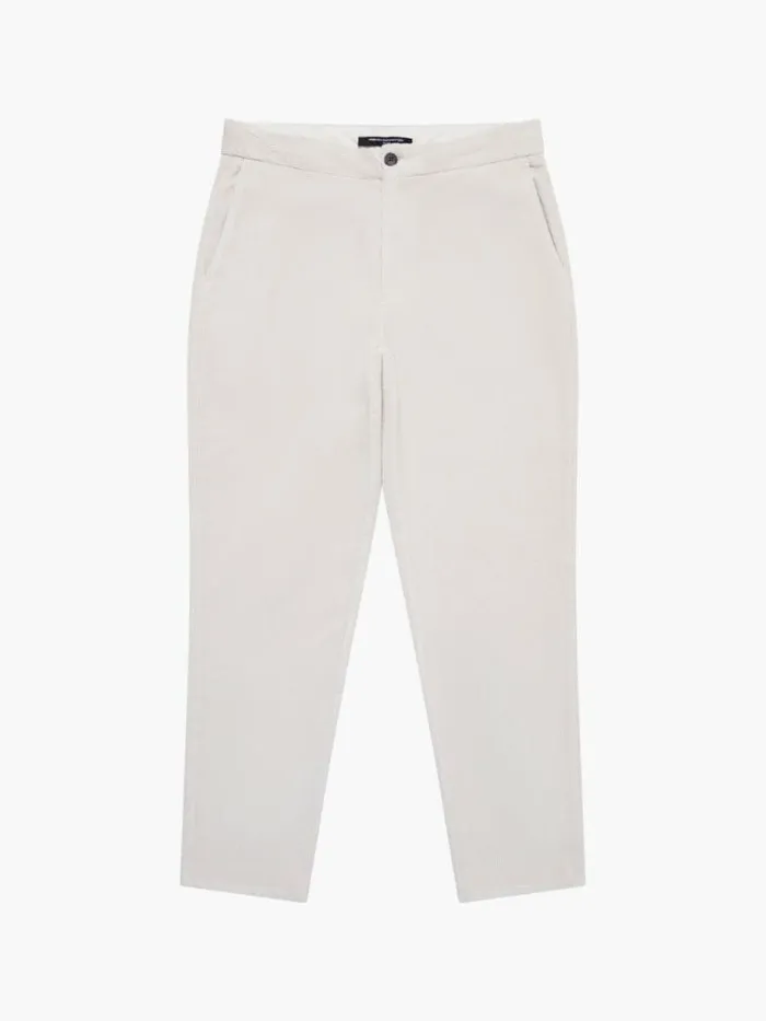 French Connection Corduroy Stretch Band Trouser Stone Men Trousers