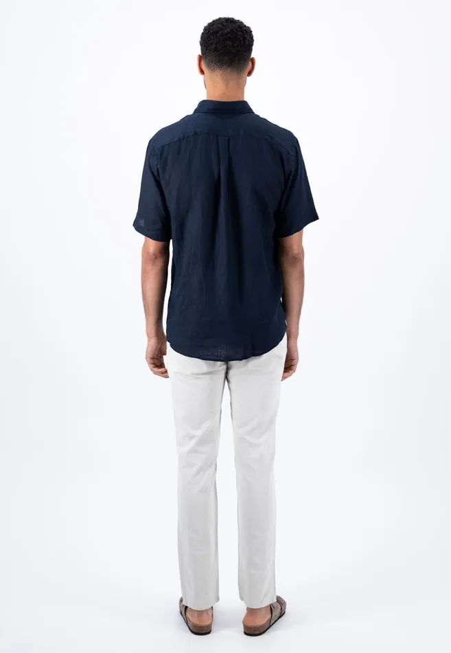 FYNCHHATTON Light Halbar Linen Shirt With Buttondown Collar Blushsummer Breezestoneleaf Greenwhitecrystal Bluedusty Olivenavy Men Shirts
