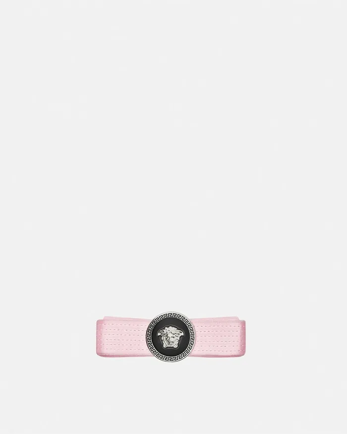 Hair Accessories Women Versace Gianni Ribbon Hair Clip Light Pink