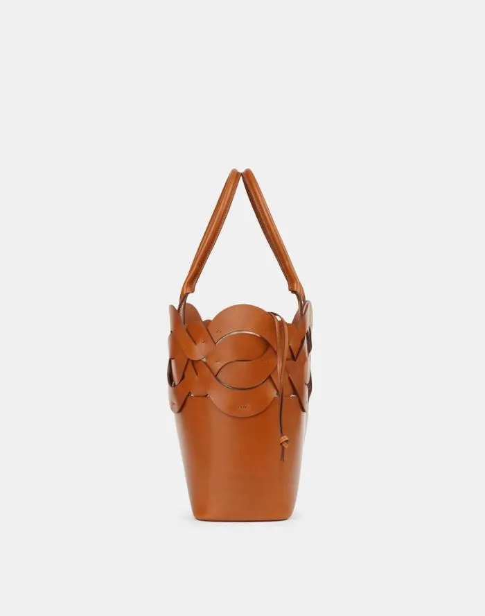 HandbagsAccessories Vachetta Leather 8 Knot ToteLarge Copper Lafayette 148 New York Leather Accessories