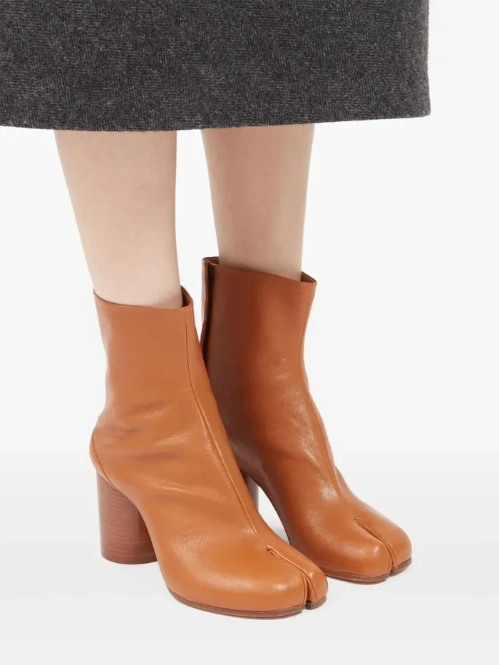 Henrik Vibskov Boutique 80mm Tabi Boots 8211 Light Brown Women Boots