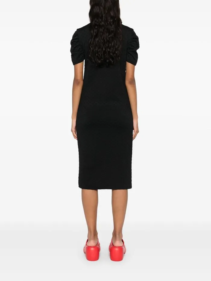 Henrik Vibskov Boutique Sun Reflection Dress 8211 Black Bubbles Women Dresses