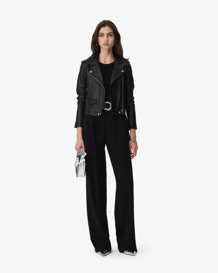 Jackets and Coats Women IRO ASHVILLE LEATHER JACKET
