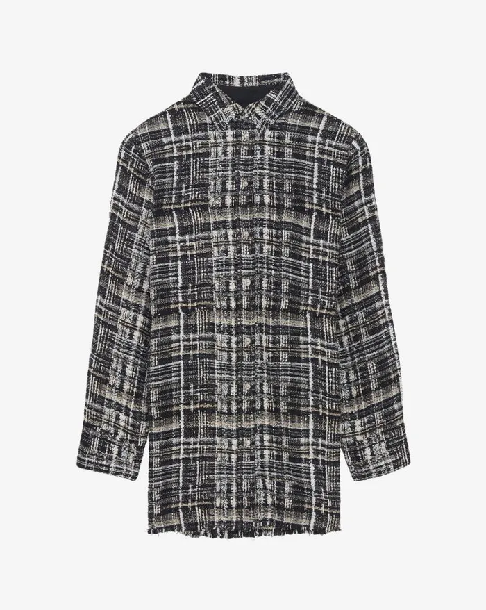 Jackets and Coats Women IRO TANAIS TWEED OVERSHIRT