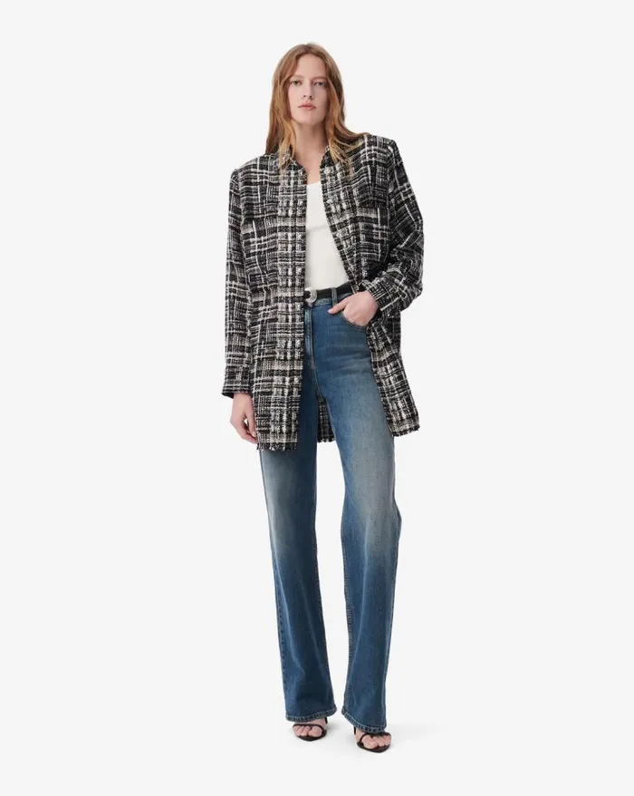 Jackets and Coats Women IRO TANAIS TWEED OVERSHIRT