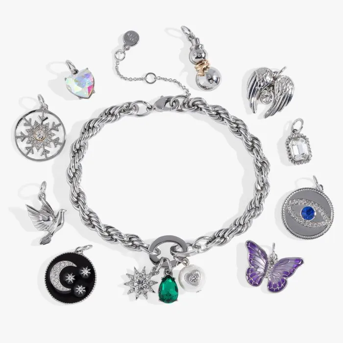 Jewelry Sets Women Alex And Ani Year In Charms039 Mix Match Charm Bracelet Gift Set Two Tone
