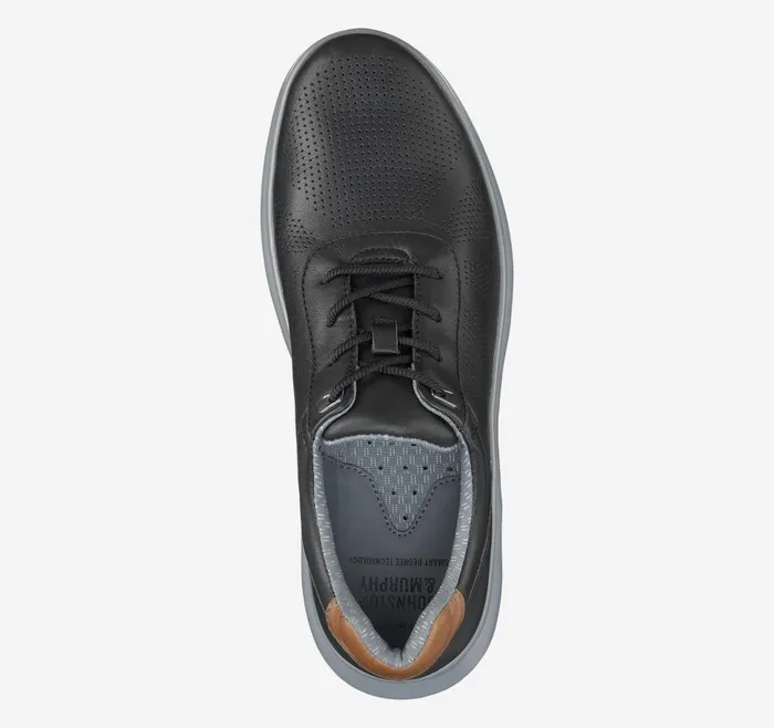 Johnston and Murphy Activate UThroat Black Full Grain Men Sneakers