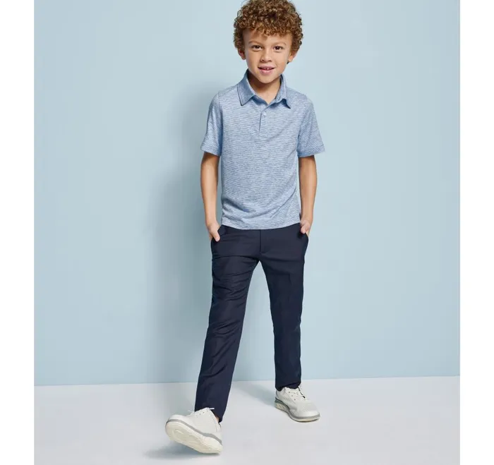 Johnston and Murphy Boys Woven Dress Pants Navy Boys Pants