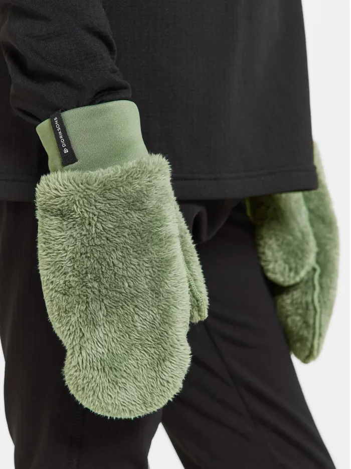 Kids Mejram Kid039s Mittens Light Moss Didriksons Gloves and Mittens