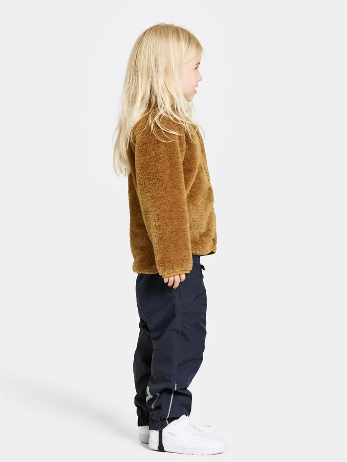 Kids Mylla Full Button Cumin Didriksons Fleece and Midlayers