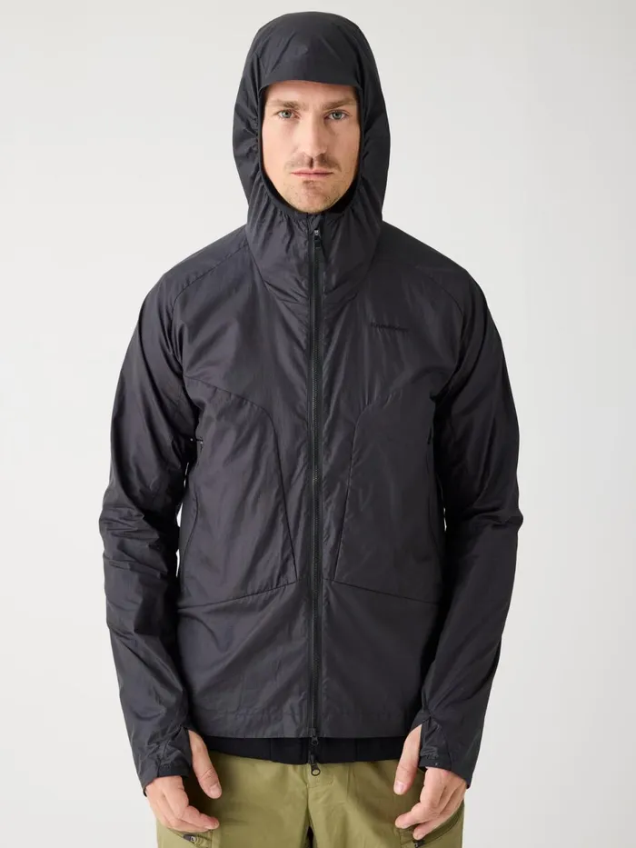 KnowledgeCotton Apparel Jackets And Vests Vent Ripstop 90 Lightweight Jacket Black Jet 8211 Men