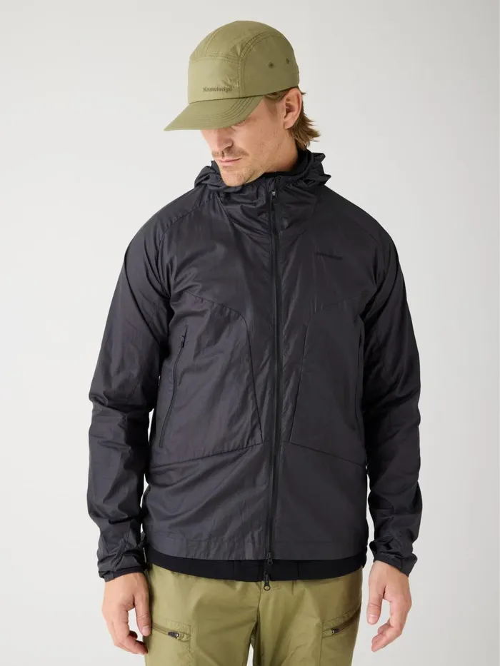 KnowledgeCotton Apparel Jackets And Vests Vent Ripstop 90 Lightweight Jacket Black Jet 8211 Men