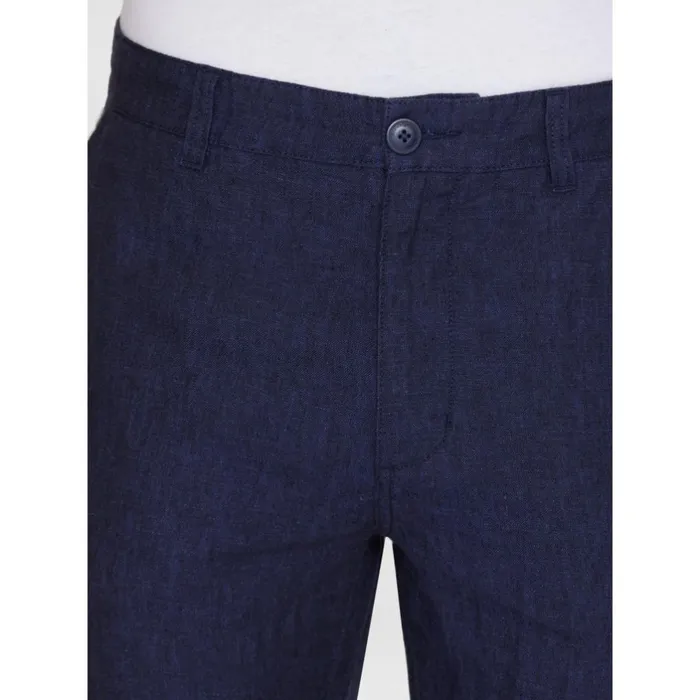 KnowledgeCotton Apparel Pants CHUCK Regular Linen Pants Gotsvegan 8211 Men