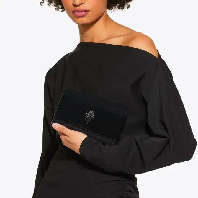 Kurt Geiger Clutch Bags Drench Party Eagle Clutch Bag Black 8211 Women