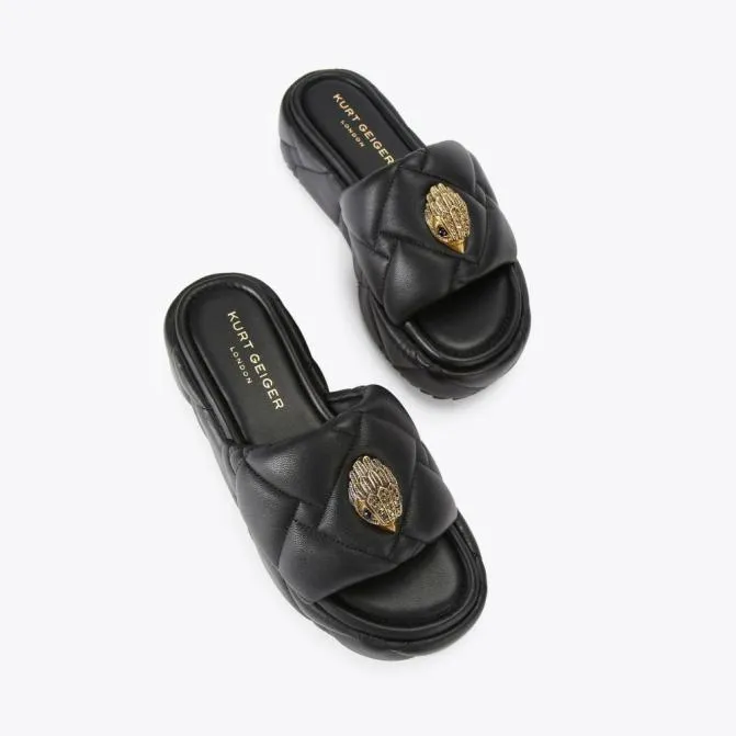 Kurt Geiger Sandals Kensington Puff Sandal Black 8211 Women