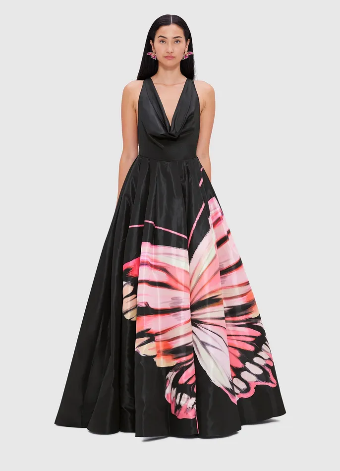 LEO LIN Dresses and Jumpsuits Women Arya Gown 8211 Papillon Print