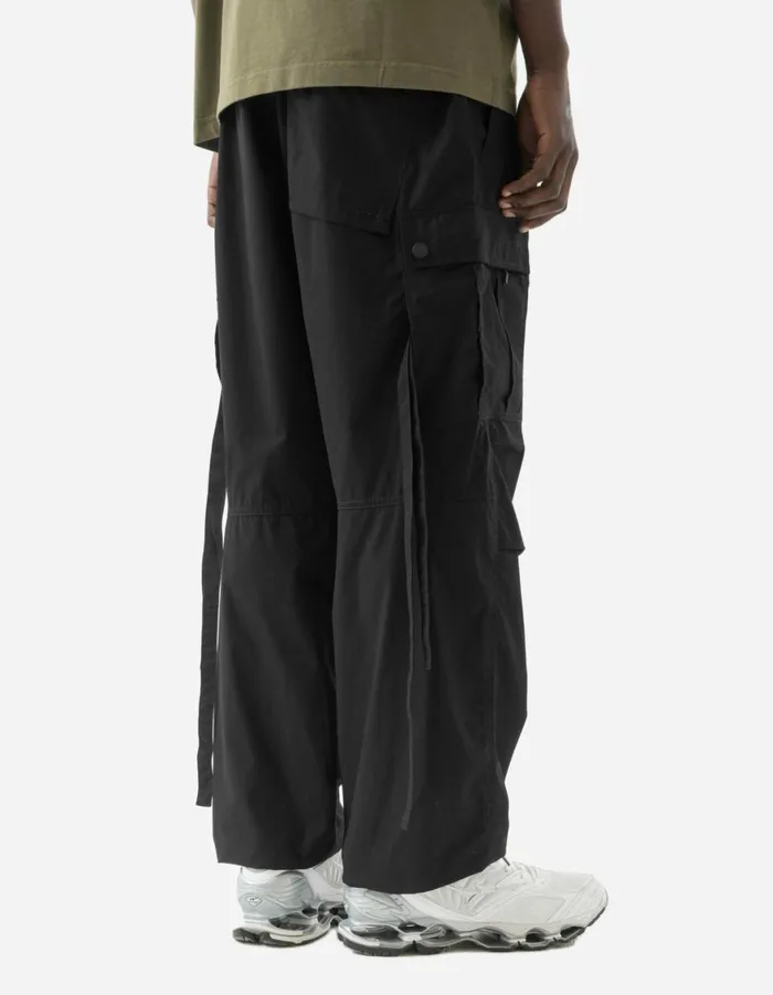 Maharishi Cargo Pants 5307 Asym Cargo Track Pants Black 8211 Men