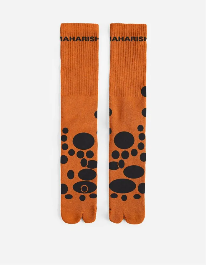 Maharishi Socks 1460 Maharishi Acu Tabi Sport Socks Orange 8211 Men Maharishi Socks 1460 Maharishi Acu Tabi Sport Socks Orange 8211 Men