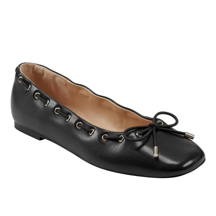 Marc Fisher Loafers and Flats Women Letizia SlipOn Casual Flat Black