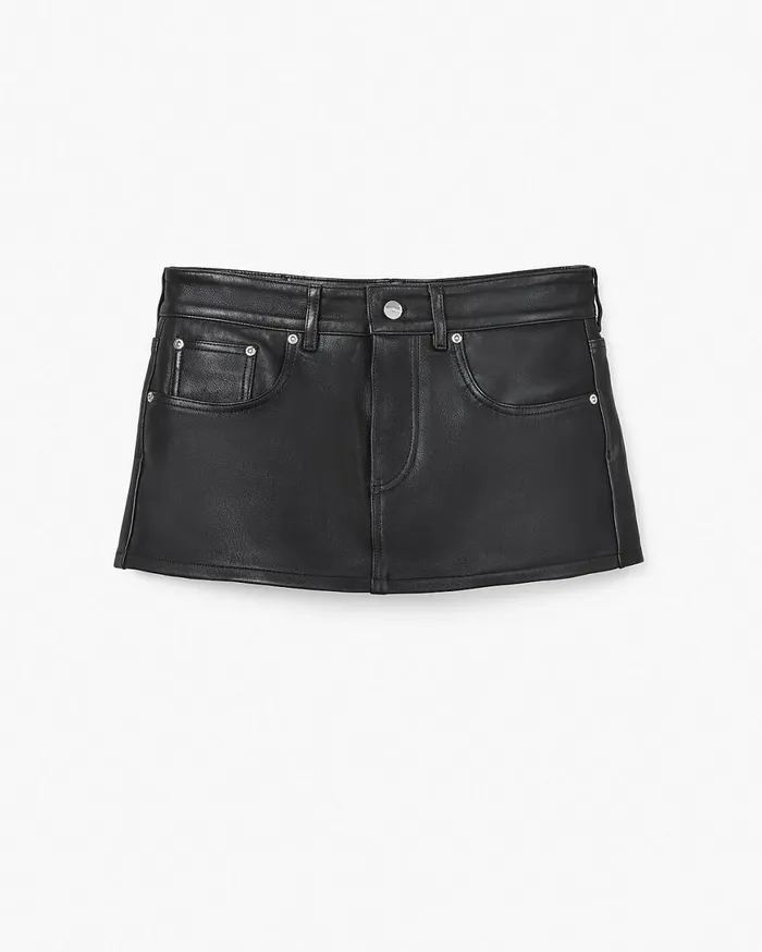 Marc Jacobs Bottoms The Leather Skort Black 8211 Women