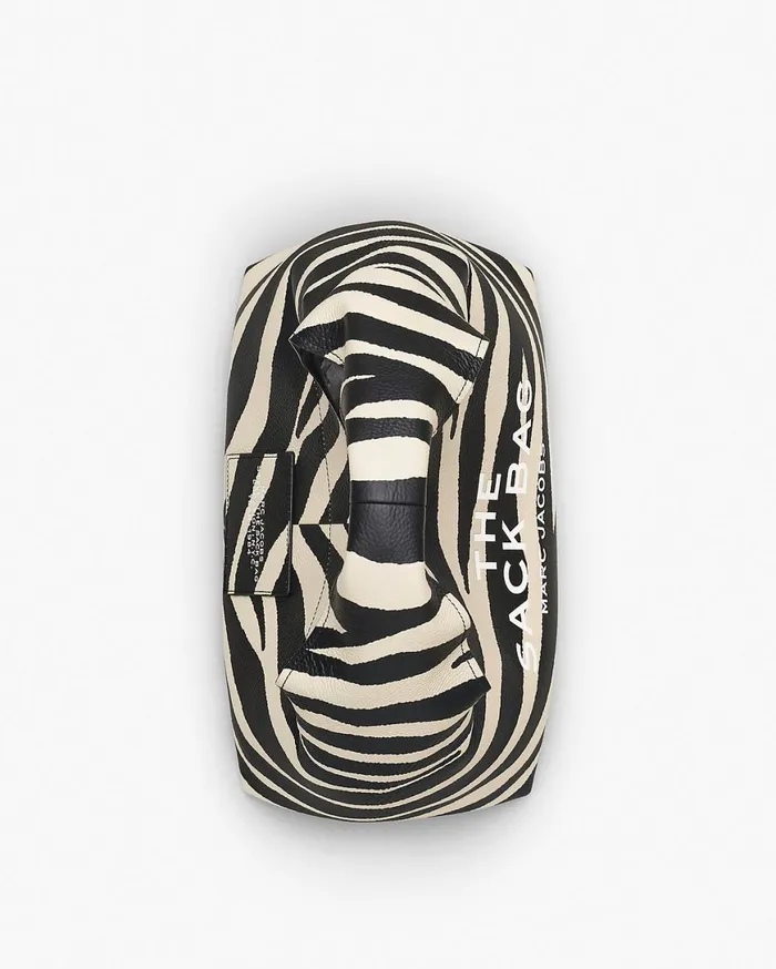 Marc Jacobs The Sack Bag The Zebra Leather Sack Bag Blackwhite 8211 Women