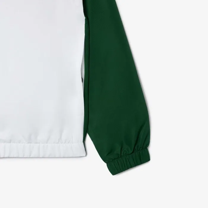 Matching Sets Men Lacoste Men039s Logo Stripe Tennis Sweatsuit Green White 291