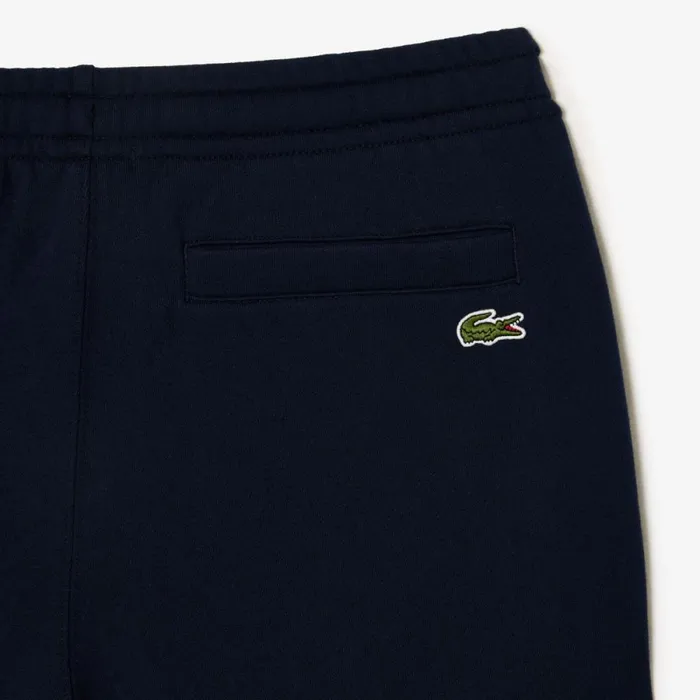 Matching Sets MenWomen Lacoste Unisex Signature Print Sweatpants Navy Blue 166
