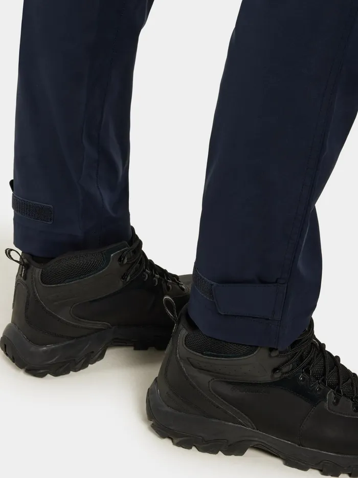 Men Ara Pants Dark Night Blue Didriksons Walking Trousers