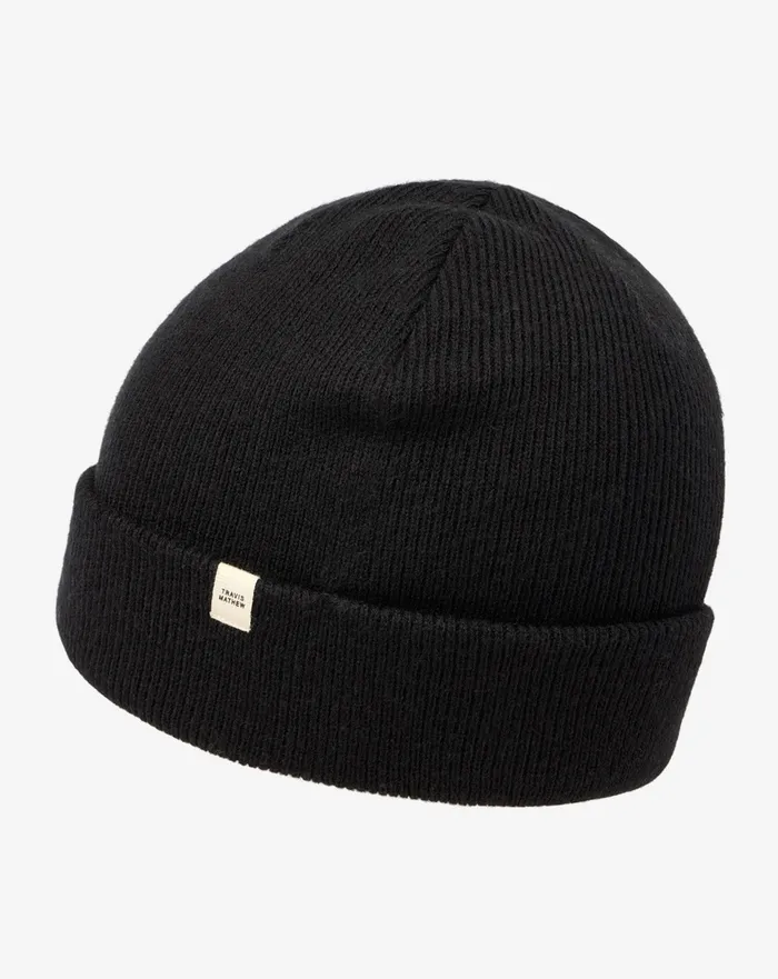 Men Beanies TravisMathew CLOUD BEANIE Black