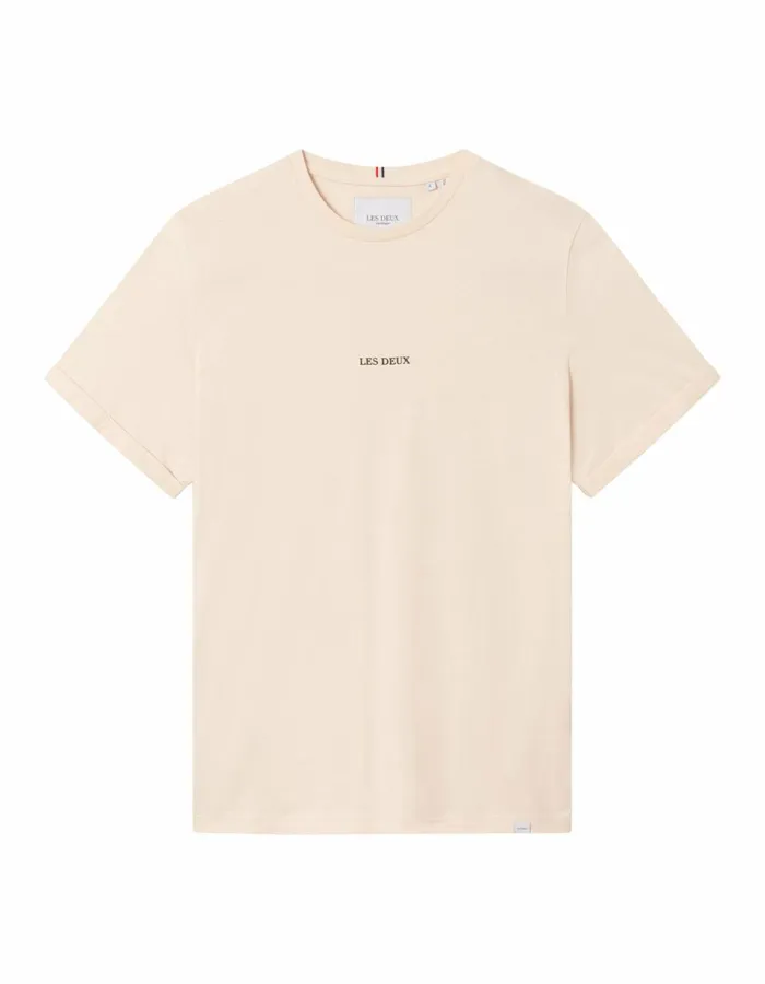 Men Lens TShirt 8211 IvoryBlack Les Deux Tshirts