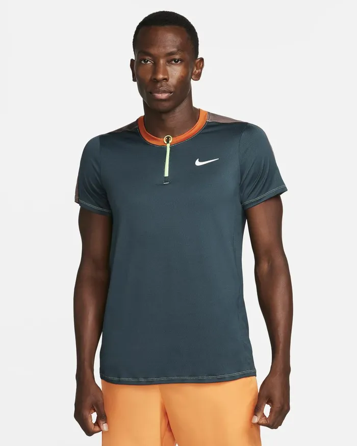 Men Nike Tops And TShirts NikeCourt DriFIT Advantage Deep Jungleplum Eclipsecampfire Orangewhite Men Nike Tops And TShirts NikeCourt DriFIT Advantage Deep Jungleplum Eclipsecampfire Orangewhite