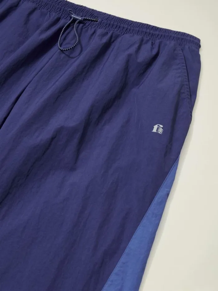 Men Nylon Windbreaker Pant Bright Blue Bonobos Joggers and Athleisure