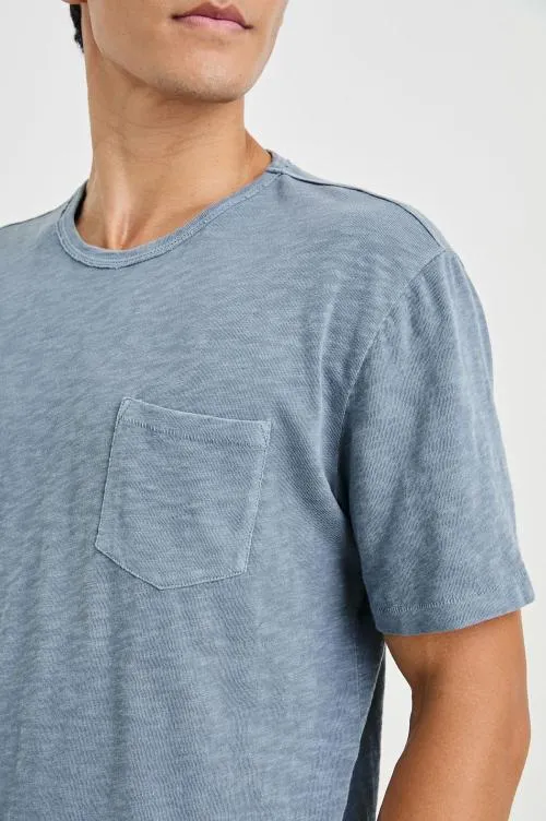 Men Rails TShirts and Polos Skipper Tshirt Steel