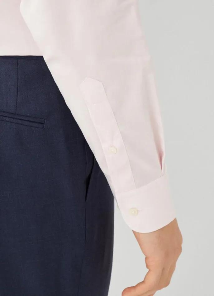 Men Shirts Hackett London Slim Fit Poplin Shirt Pink