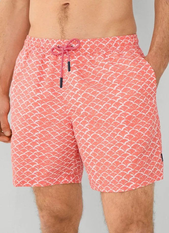 Men Swimwear Hackett London Shell Swim Shorts Orange