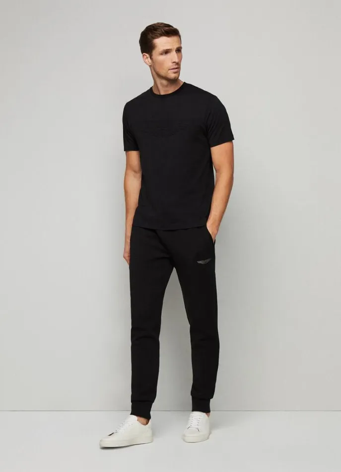 Men Tshirts Hackett London Aston Martin Classic Fit TShirt Black