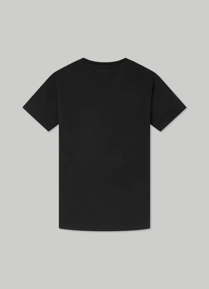 Men Tshirts Hackett London Aston Martin Classic Fit TShirt Black